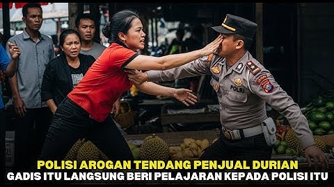 Viral! Penjual Buah yang Ditendang Polisi Ternyata Prajurit TNI, Kisah Keberanian yang Menggetarkan!