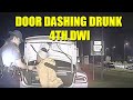 Door Dasher Arrested for 4th DWI! Great Job Trooper!