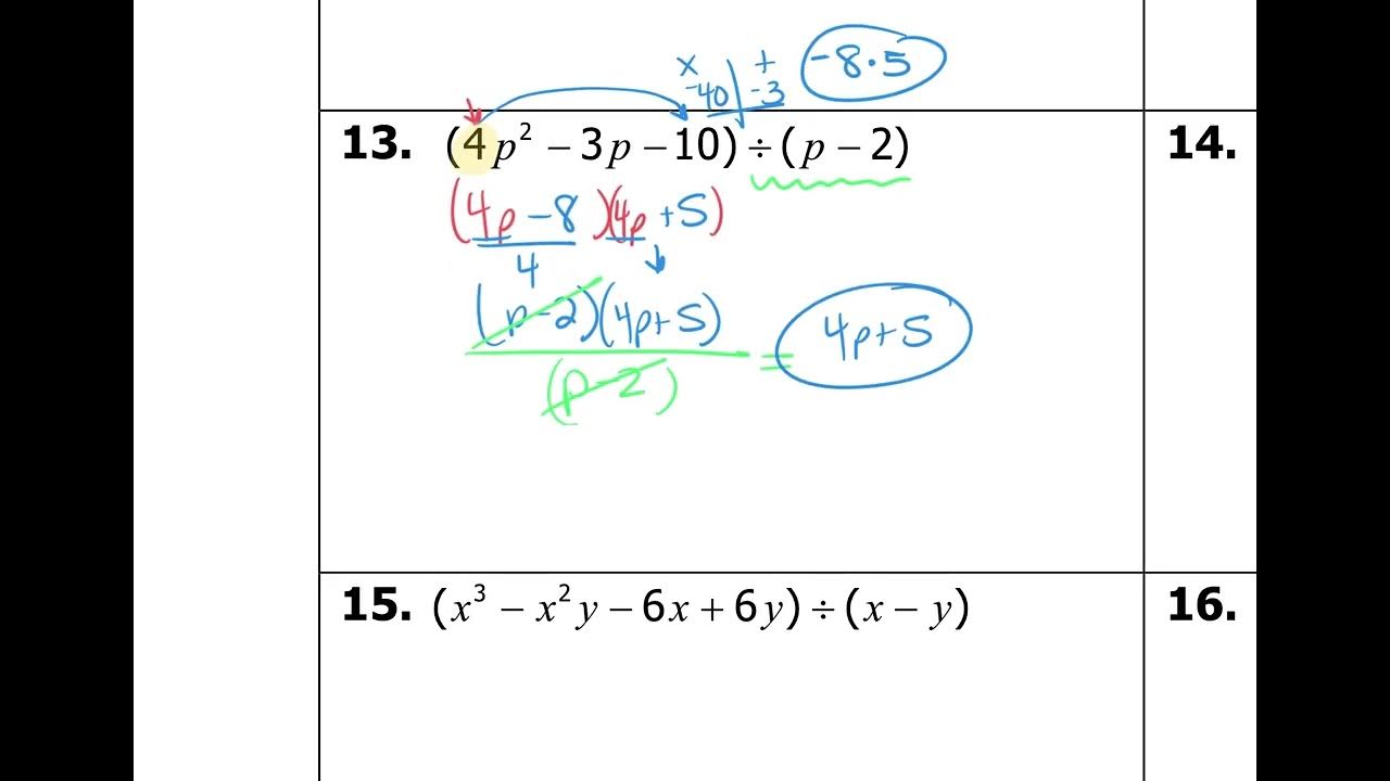 Lesson+5 4+Dividing+a+Polynomial+by+a+Binomial - YouTube