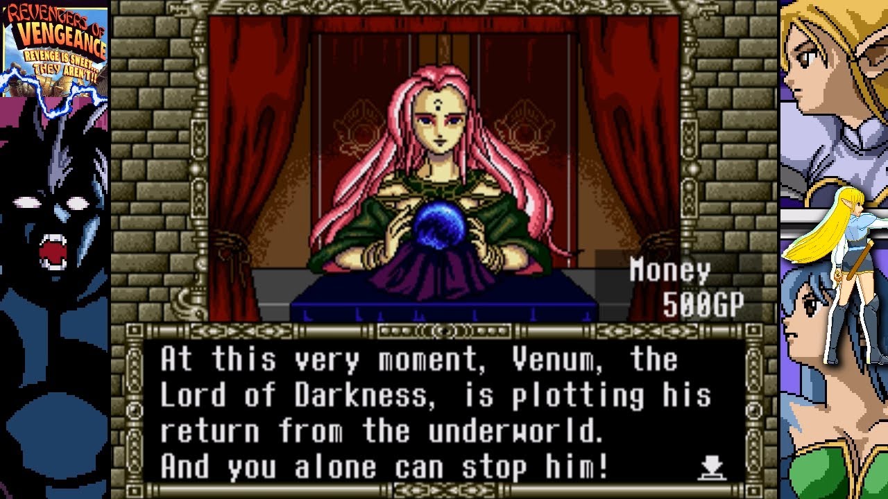 Revengers of Vengeance Game Sample - Sega CD