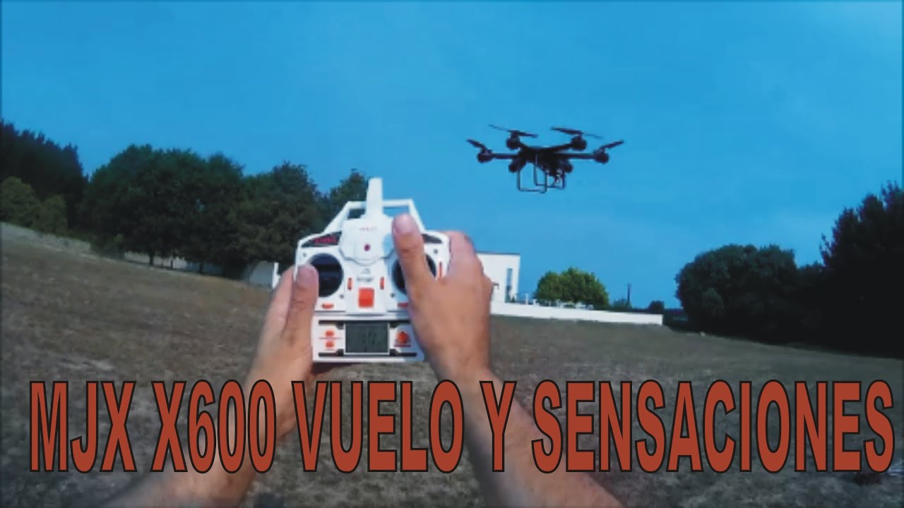 dronesense MJX 600 VUELO Y OPINIONES GENERALES