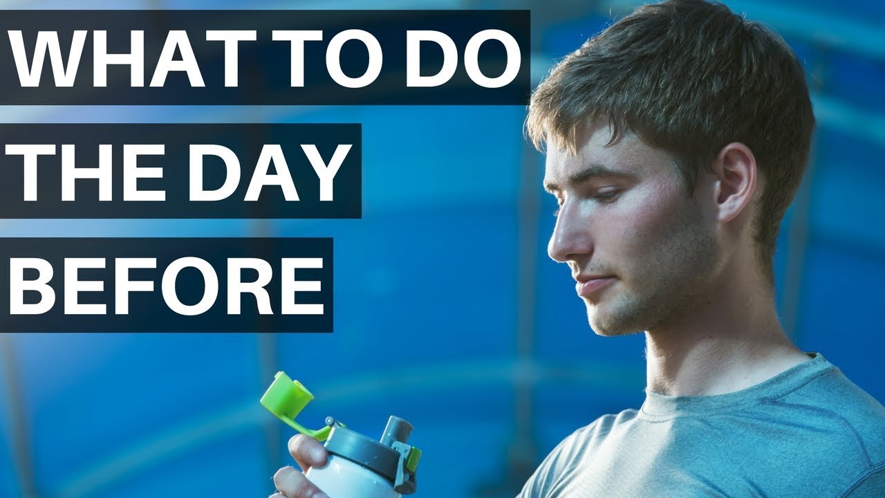 Should you train the day before a football match?