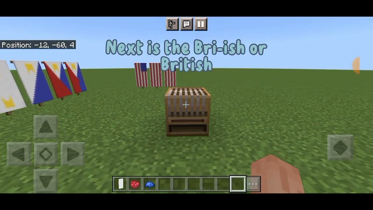 Very easy country flag for minecraft [flags toturial] - YouTube