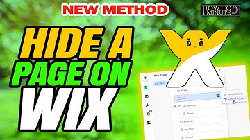 How to hide a page on wix 2025
