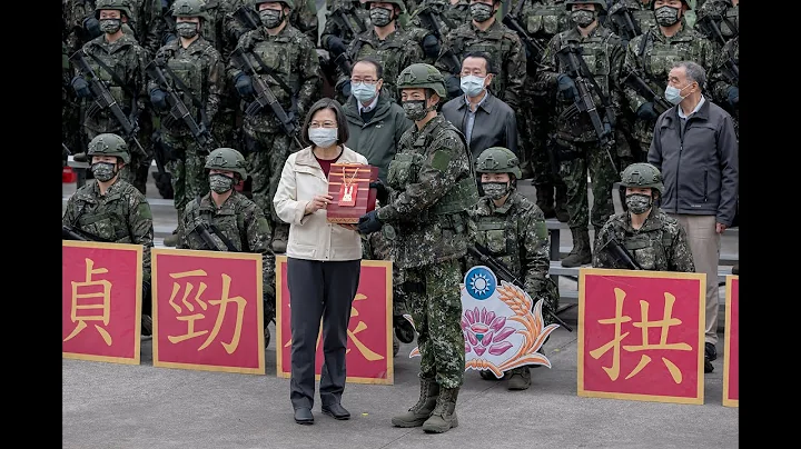 20230122  總統春節慰勉「憲兵裝步239營」暨前往臺北市「覺修宮」及「大龍峒保安宮」參香、發放福袋 - 天天要聞