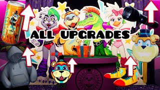 Fnaf Security Breach - All Upgrades