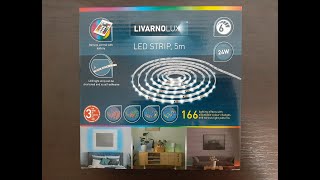 Livarno LUX LED STRIP 5M - YouTube