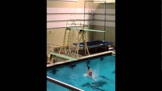 Danielle Brucato Diving Video1 10/25/15