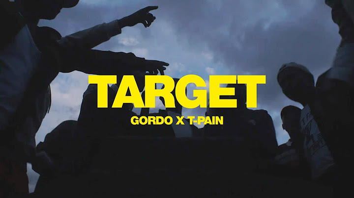 GORDO x T-Pain - Target (Official Visualizer)