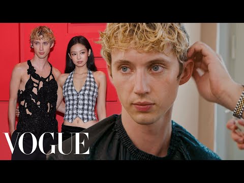 Troye Sivan Gets Ready for the Cannes Film Festival Vogue