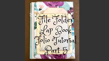 File Folder Lap Book Tutorial Part 5