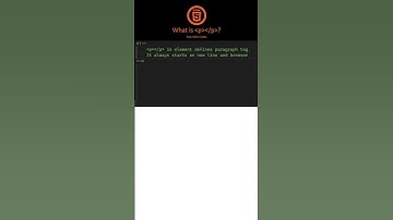 HTML Paragraph Tag | p tag | #shorts | @StayWithCodes