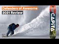 2021 Capita Defenders of Awesome Snowboard Review | Curated