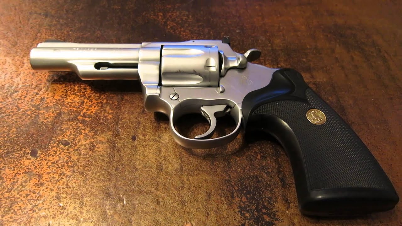 Colt Trooper MK III Electroless Nickel Finish - YouTube