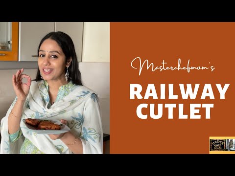 Railway Cutlet Recipe | How to make Cutlet with less oil | Guilt Free Snack Recipe | Masterchefmom