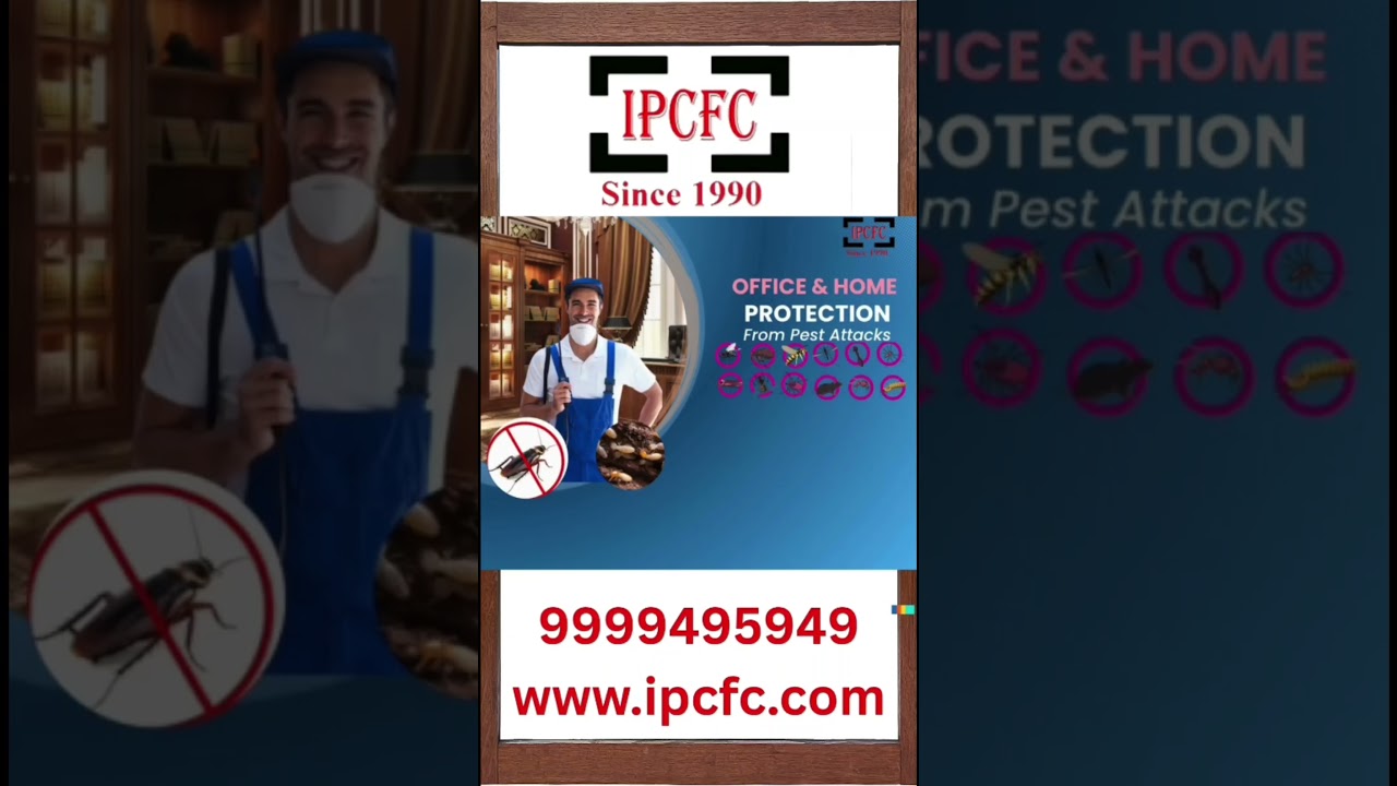 Professional Pest Control Services in Action |Trusted Since 1990 | IPCFC India, Indian Pest Control,