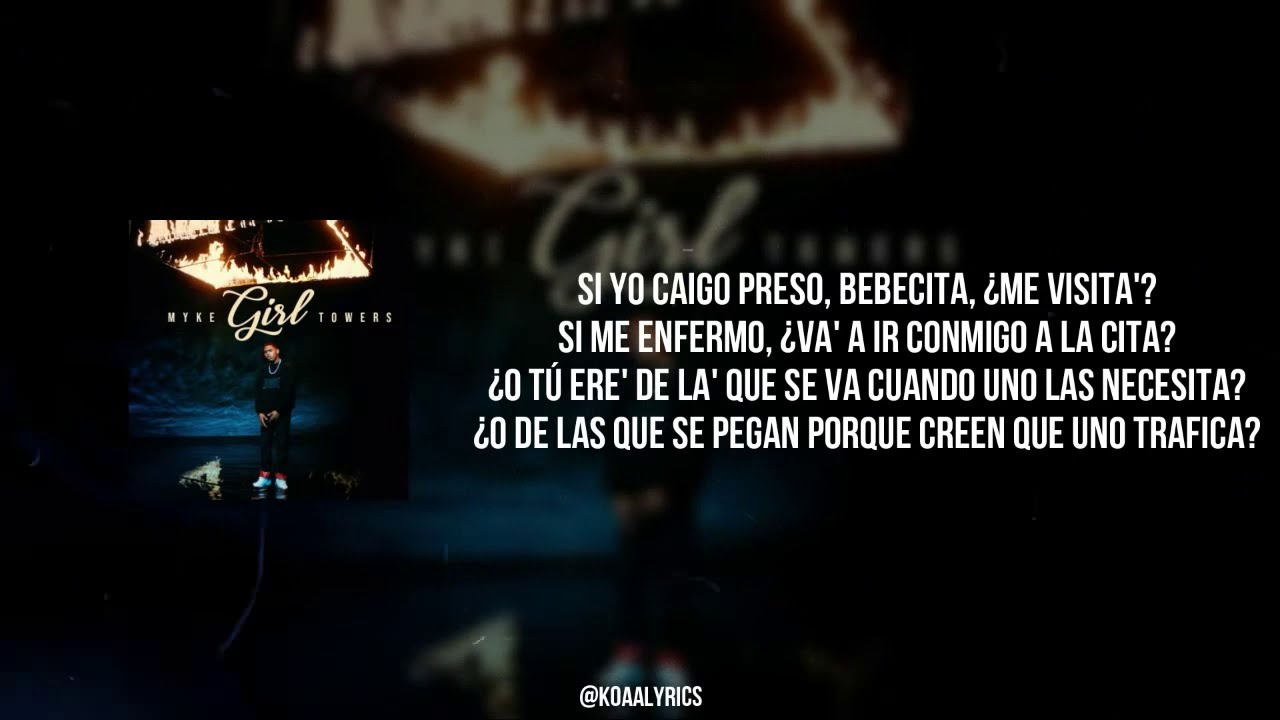 Girl - Myke Towers (Video Lyrics /Letra). - YouTube