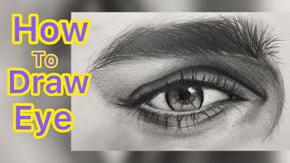 How to draw eye and eyebrows #viral #drawing #how_to_draw #eye #drawingeyes #art