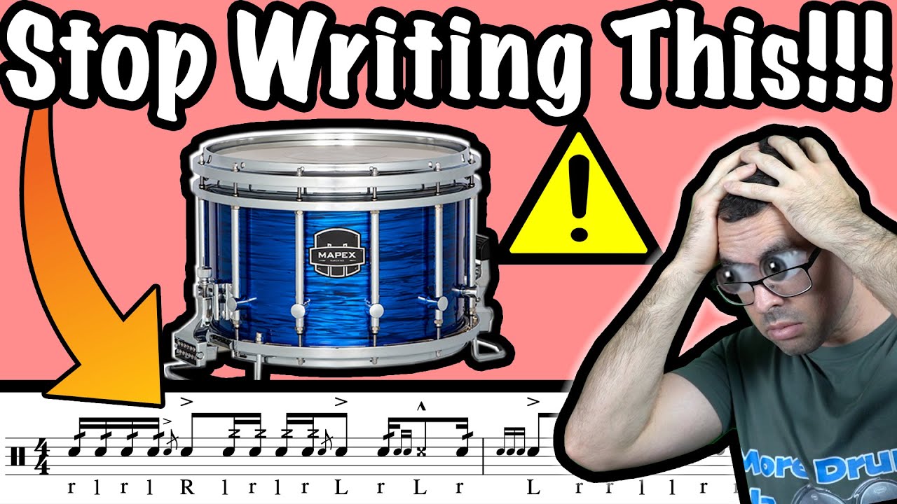 Fixing Bad Percussion Writing YouTube