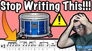 Fixing Bad Percussion Writing