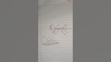 Writing Calligraphy name Divyanshu using pens Combination of black and red #signature #calligraphy
