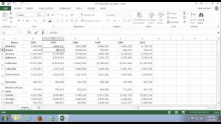 Excel Project 1