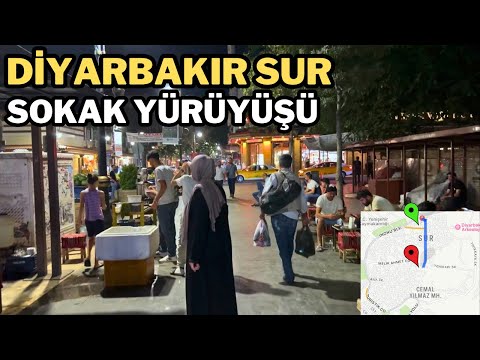 Diyarbakır Gece Sokak Yürüyüşü Dağkapı Gazi Caddesi Ulu Cami