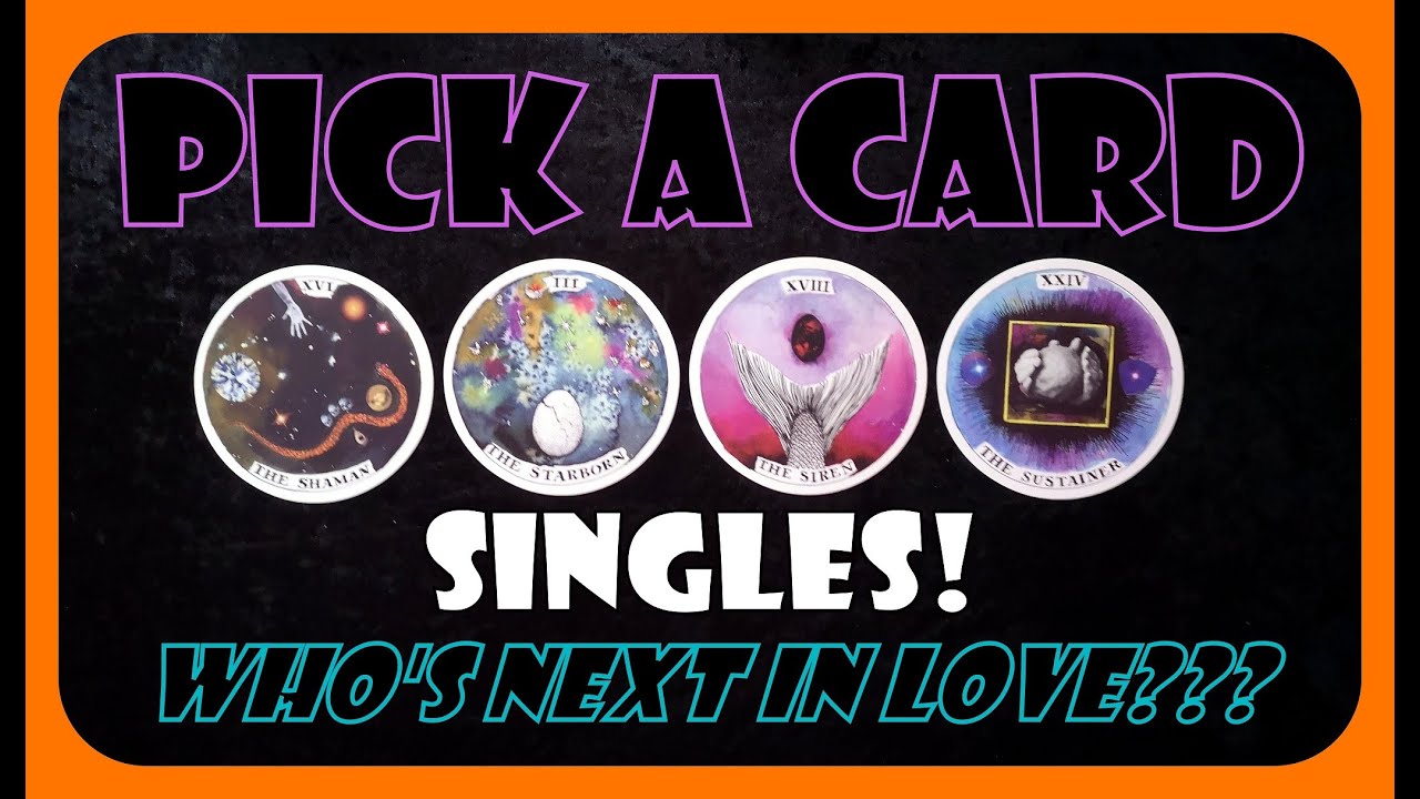 🔮 Pick A Card TAROT READING - SINGLES 😍 Who's Next In Love???🔮 - YouTube