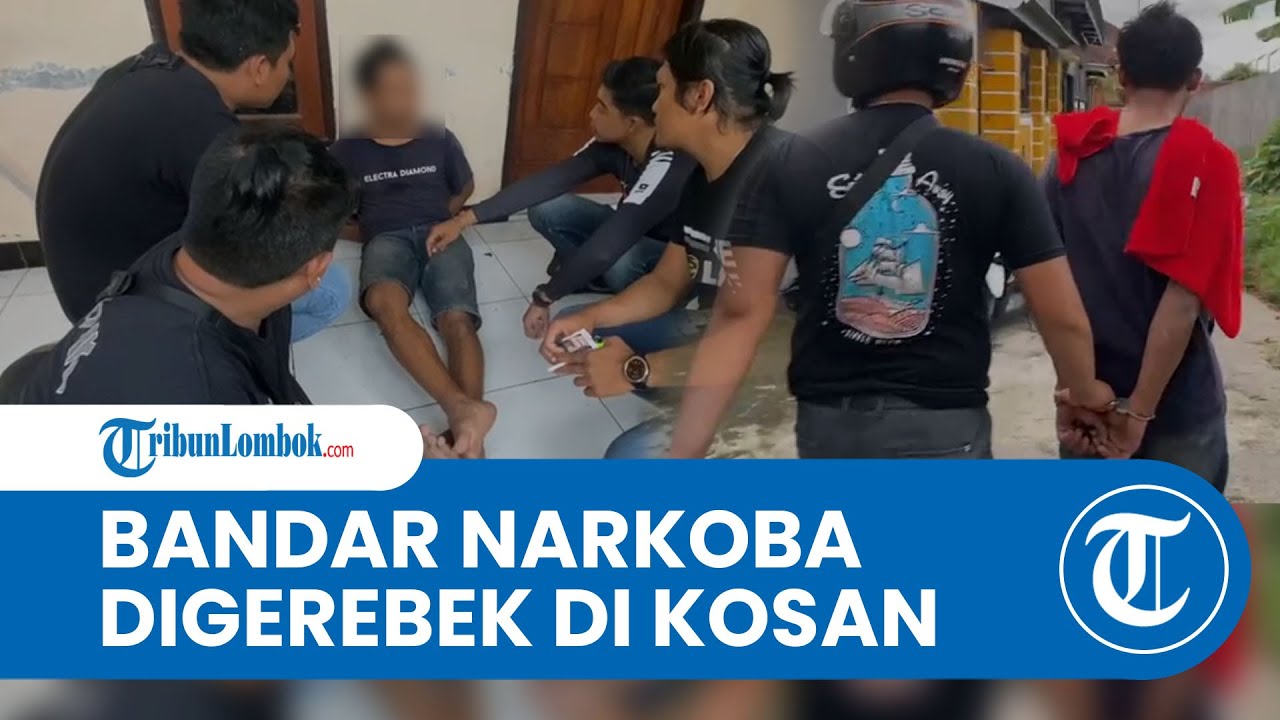2 Terduga Bandar Narkoba di Mataram Ditangkap, Mengaku Pesan Sabu dari Luar Lombok