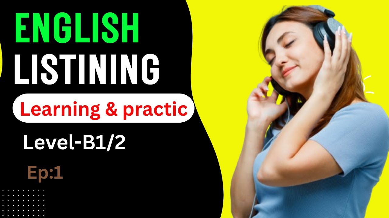 Learn English Listening and Speaking for Beginners | Level B1 Easy English Conversation