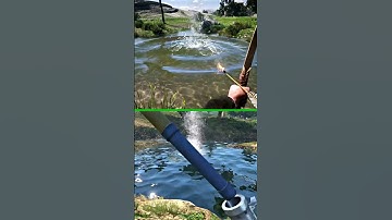 EXPLOSION IN WATER COMPARISON (RDR2 VS GTA 5) PART 4