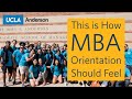 This is how mba orientation should feel