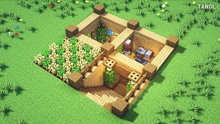⚒ Minecraft : How To Build a Beginner Survival Set House_마인크래프트 건축 : 초보자 생존 세트 집 만들기