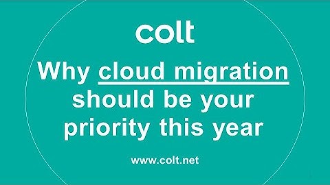 Cloud Computing Benefits: Cloud Migration Solution by Google & Colt