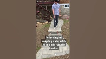 White Cane & Step #shorts #blind #safety #awareness