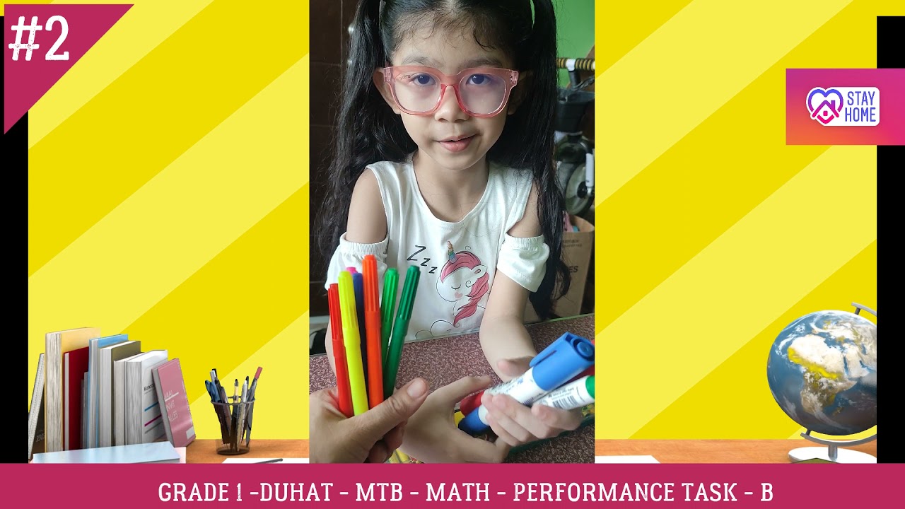 anklageren omhyggeligt igen Grade 1 - Duhat - MTB- MATH - Performance Task - B - YouTube