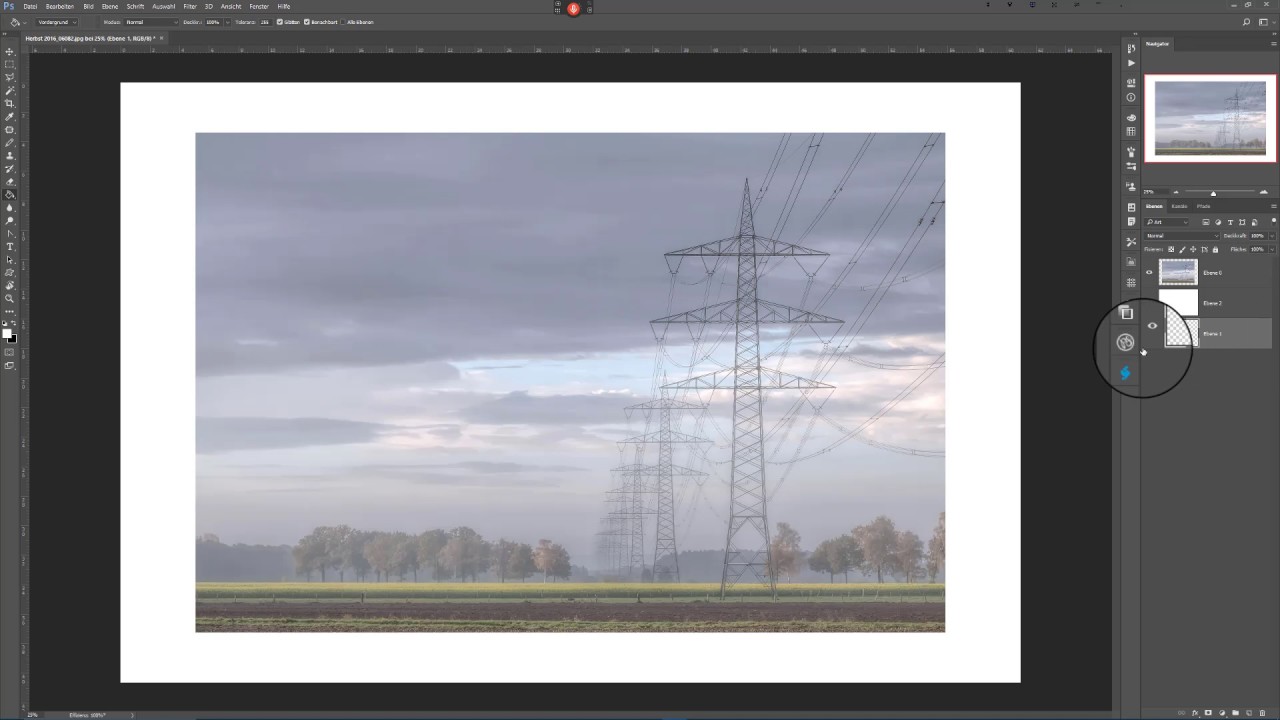 Erstellung Eines Passepartouts In Photoshop Youtube