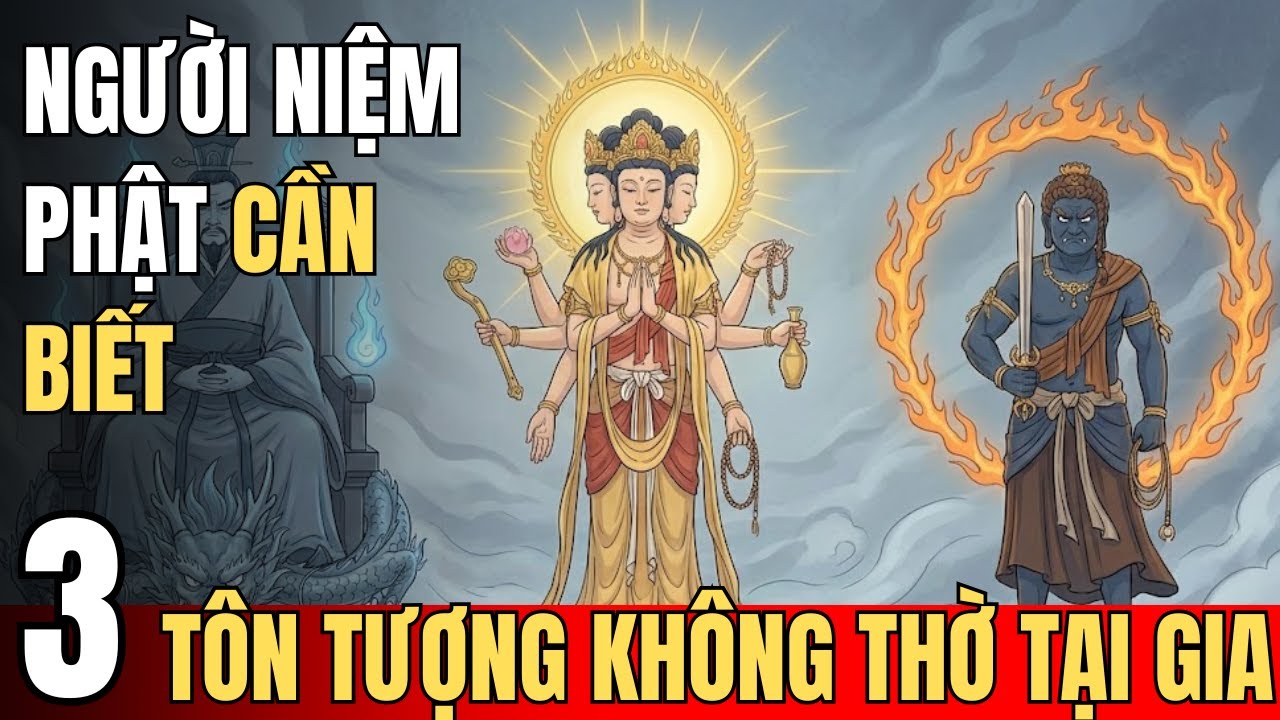 [ Thận Trọng ] Ba Tôn Tượng Này Không Nên Tùy Tiện Thờ Tại Gia Người Niệm Phật Cần Biết