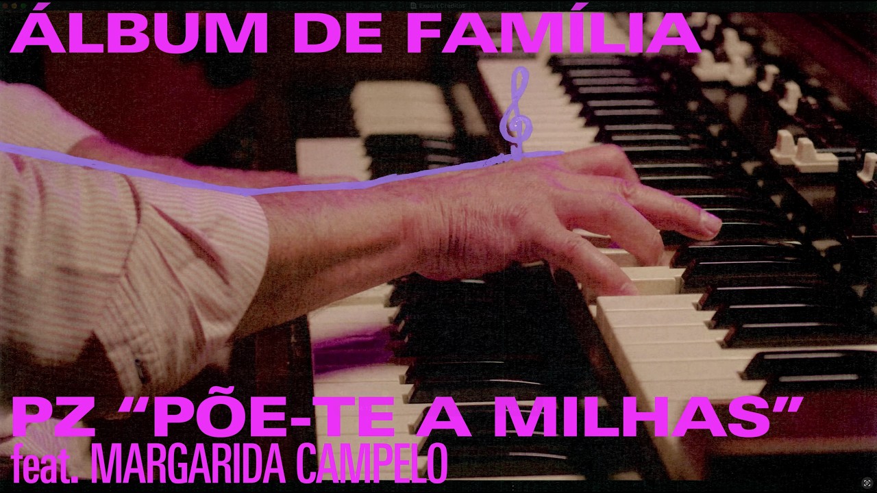 "Põe-te a Milhas" diz PZ a Margarida Campelo no Novo Single do músico