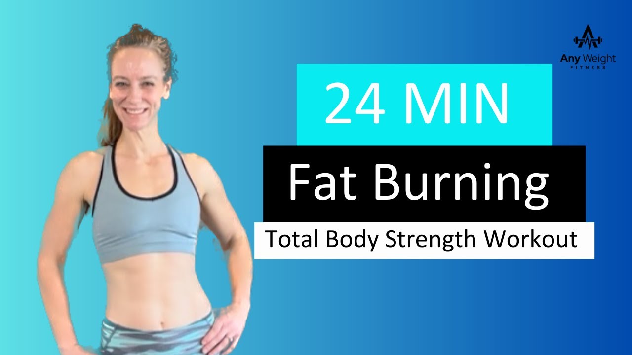 24 MIN FAT BURNING TOTAL BODY WORKOUT / Low Impact Strength Training