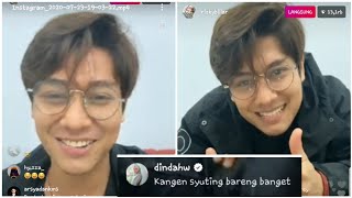 Rizky Billar live instagram, Dinda Hauw ikutan komen. LANGSUNG HEBOH 23 Juli 2020