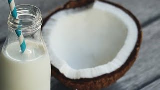 فوائد حليب جوز الهند  وطريقة تصنيعه   |Benefits of coconut milk The method of making coconut milk
