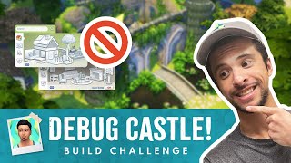 Can I Build a DEBUG ONLY Sims 4 Abandoned Castle? (No Build/Buy)