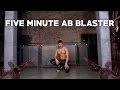 5 MINUTE AB BLASTER HIIT WORKOUT || PMA FITNESS |