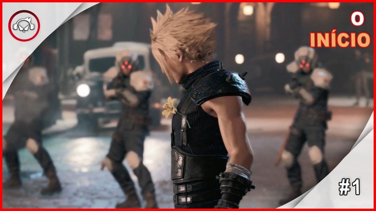 Miniatura do vídeo Final Fantasy VII Remake, O Início - Gameplay #1 PT BR