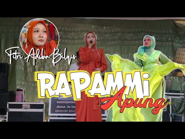 Rapammi Apung||Fitri Adiba Bilqis||Live Cover Version class=