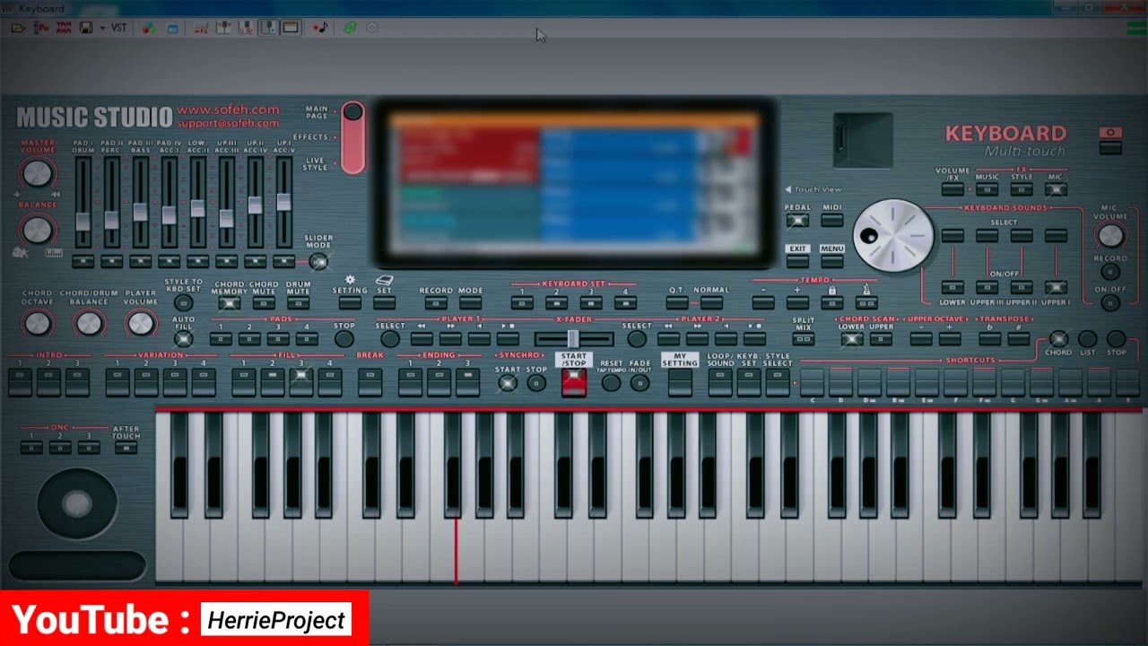 Edisi belajar, set dangdut KN7000 (ORG 2024)
