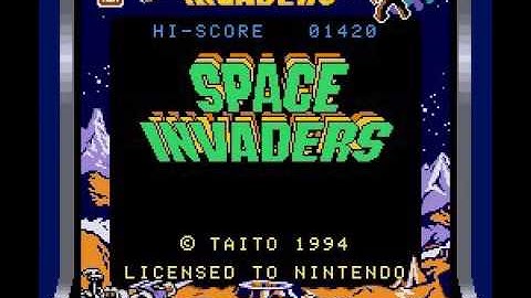 Unused Game Content Levels Space Invaders 94 Super / Game Boy Mode Stage 00