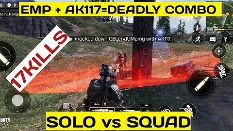 Use EMP for SOLO Vs SQUAD | It Helps Wiping Squad | Mechanic Class | COD Mobile