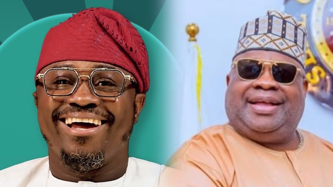 HILLARIOUS MOMENT BETWEEN MASOYINBO AND GOV. ADEMOLA ADELEKE AT ADIRE OSUN AGBAYE FESTIVAL IN OSOGBO